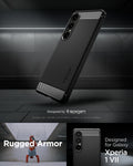 ACS09591 - Sony Xperia 10 VII Case Rugged Armor in Matte Black 