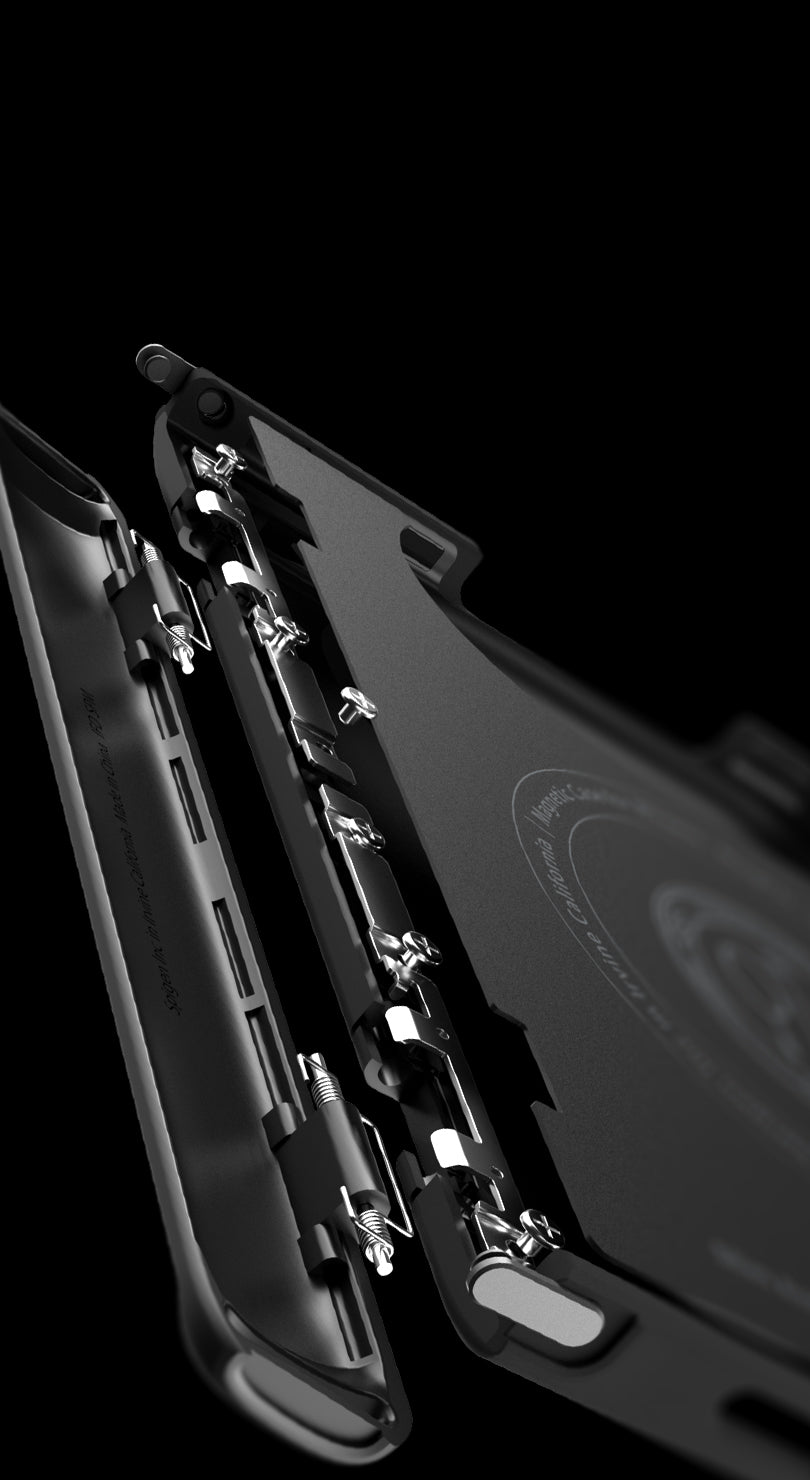 10 years of R&D for <br> the perfect iPhone Duo Case.