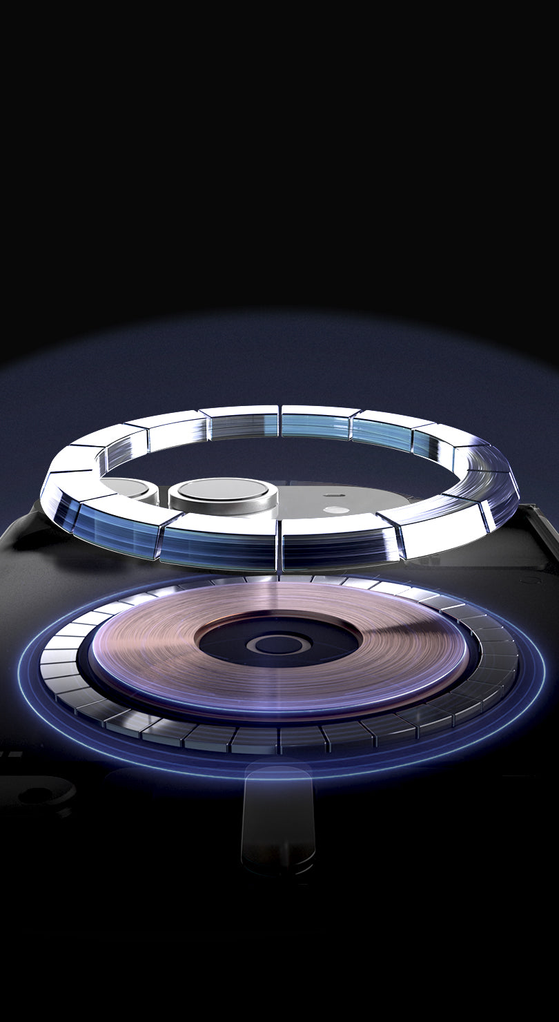 Perfectly aligned premium N52 Magnets ensure stronghold with zero bulk.