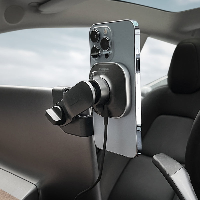 Spigen OneTap Tesla Model Y/3 Magnetic MagSafe Screen Car Mount Black