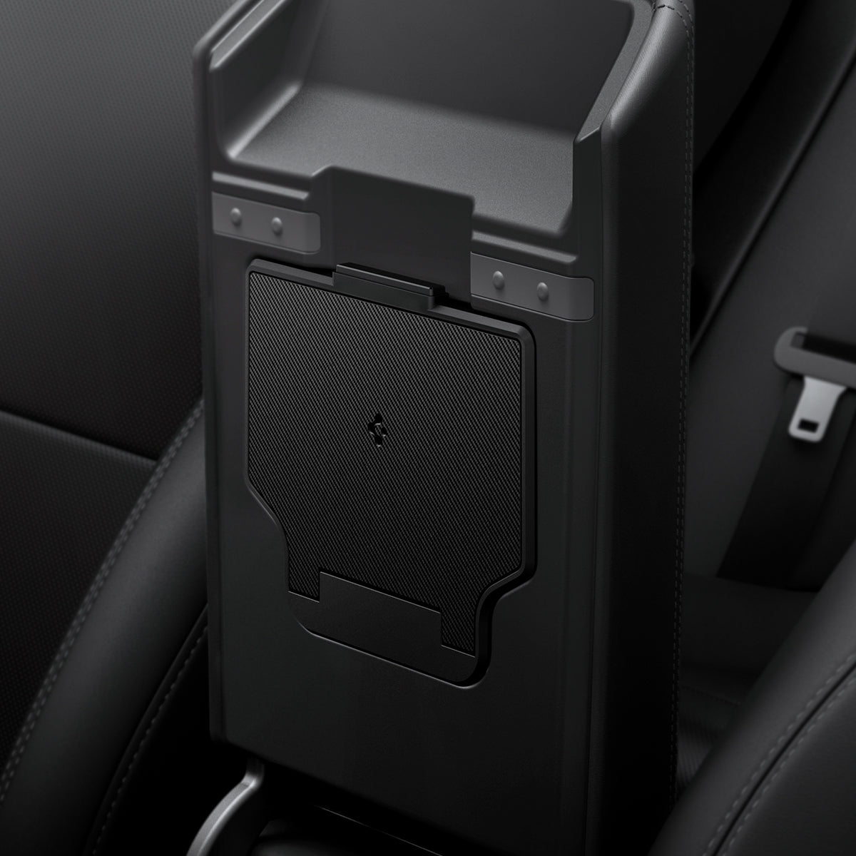 ACP07408 - Tesla Model Y 2025 Refresh & 3 Highland - Center Console Hidden Storage Box showing the box.