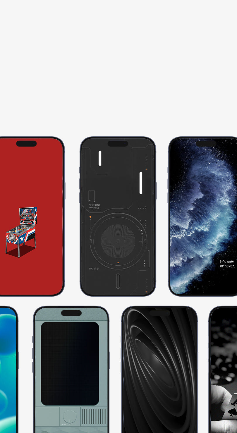 Sync your screen with your case. Download for free. 
