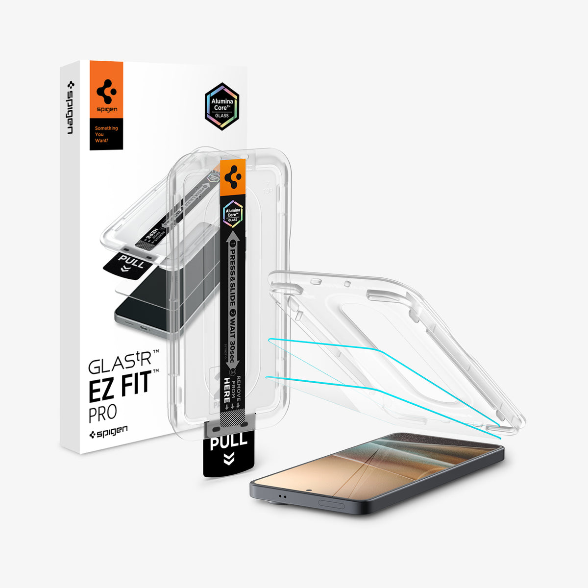 Spigen Galaxy S26 Series - GLAS.tR EZ Fit Pro