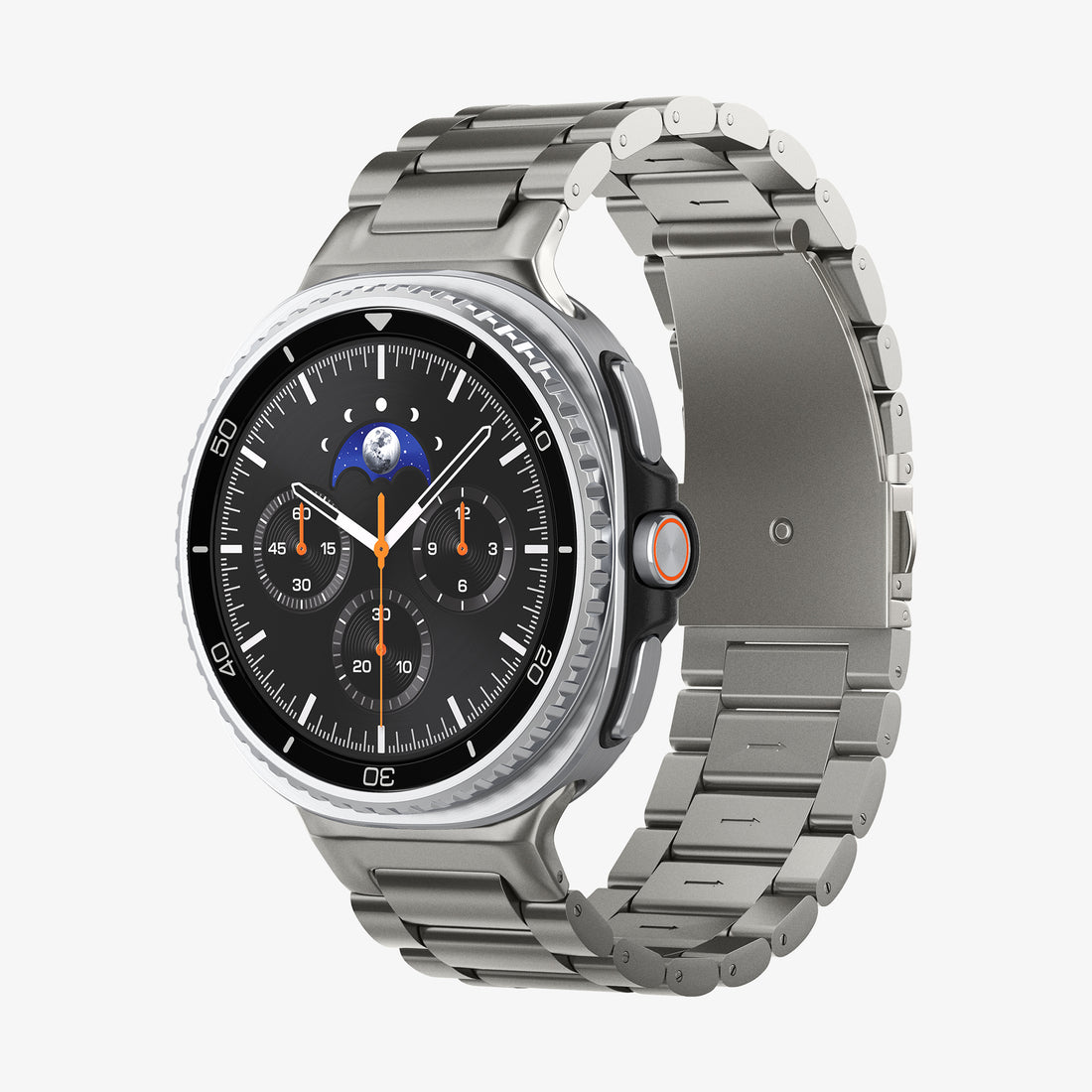 AMP10122 - Galaxy Watch 8 Series Modern Fit Titanium showing the front