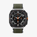 AMP10147 - Galaxy Watch Ultra WBF0 in green showing the front