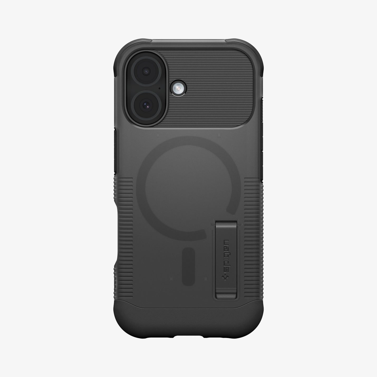 ACS09689 - iPhone 17 Slim Armor (MagFit) in Frost Black showing the back