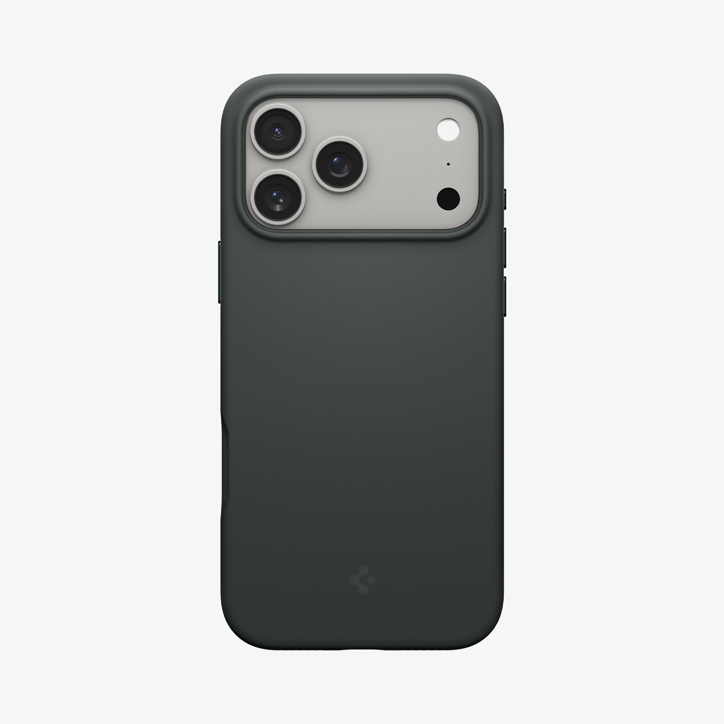 ACS09903 - iPhone 17 Pro Max Silicone Fit (MagFit) Case in green showing the back
