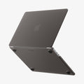 ACS11531 - MacBook Pro 13-inch Air Skin in Frost Black showing the top, bottom and side