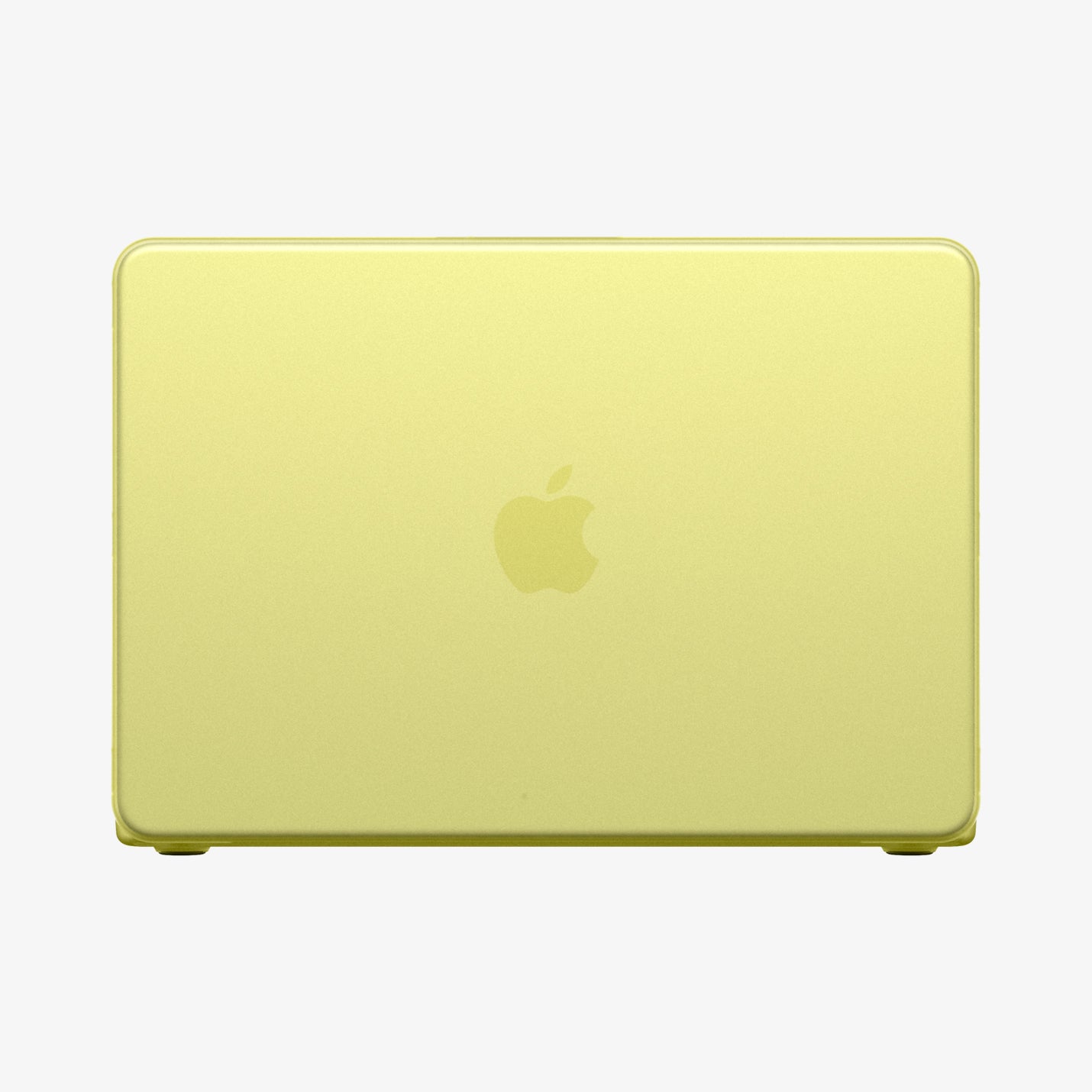 ACS11544 - MacBook Neo 13-inch Air Skin in citrus showing the top