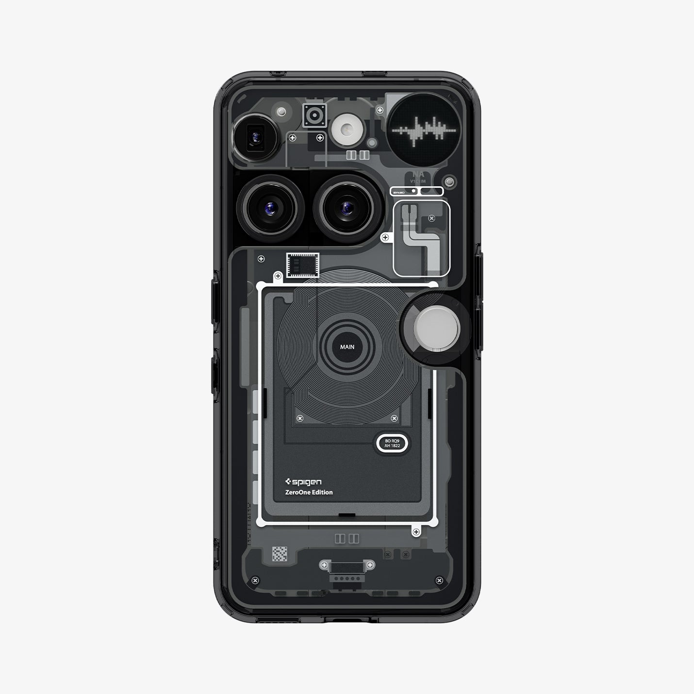 ACS08568 - Nothing Phone 3 Ultra Hybrid Zero One showing the back