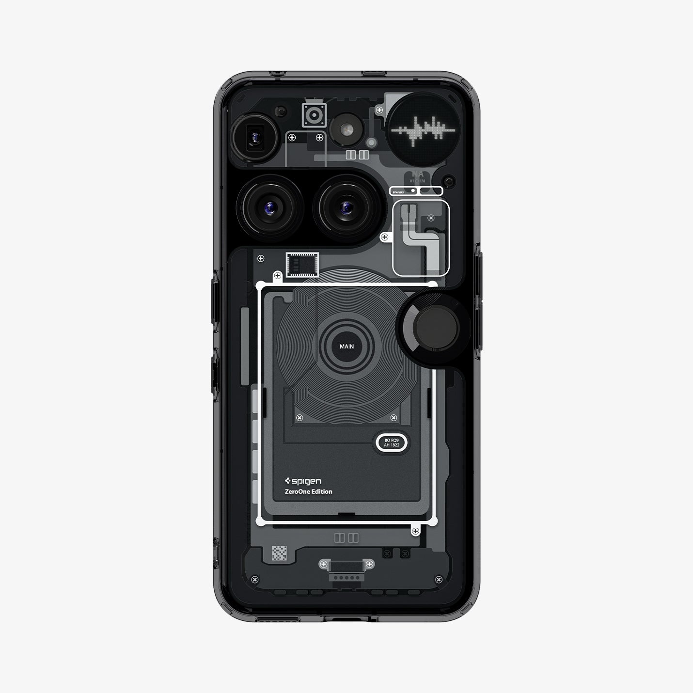 ACS08568 - Nothing Phone 3 Ultra Hybrid Zero One showing the back