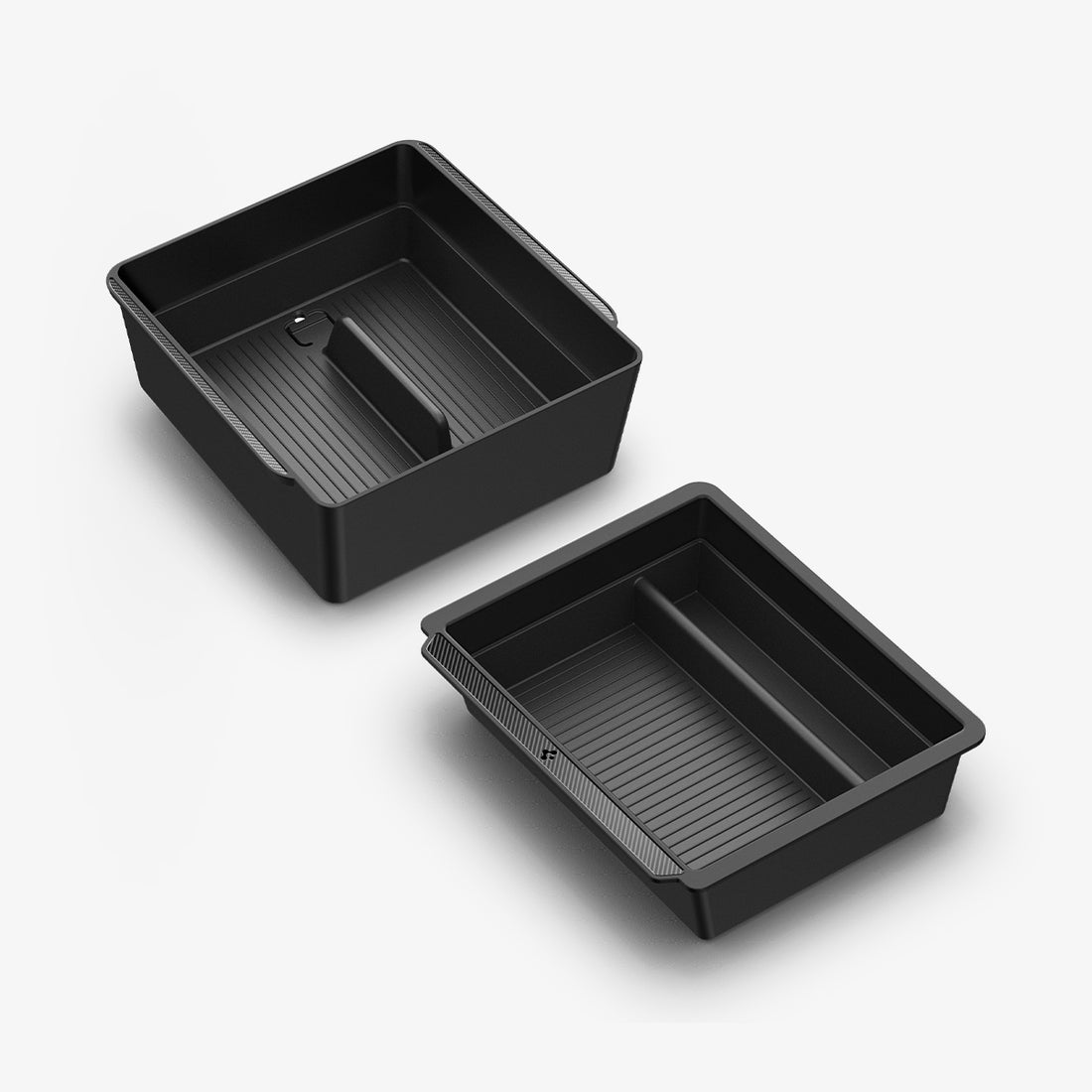 ACP10637 - Tesla Series - Center & Armrest Organizer Bundle showing the front and top