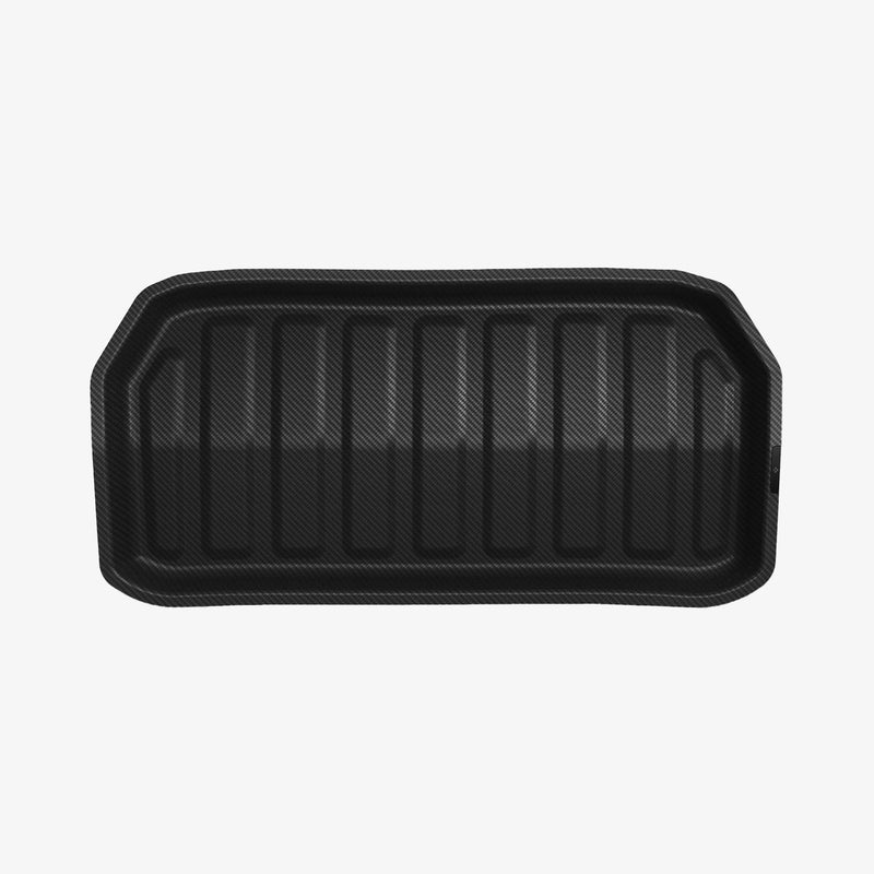 ACP06529 - Tesla Model Y Front Trunk Mat TL10-Y in Black showing the front