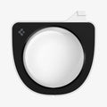 ACP11231 - Tesla Series - Front Camera Protector | TO331 showing the front camera protector with a clear lens cover and alignment tab for easy installation.