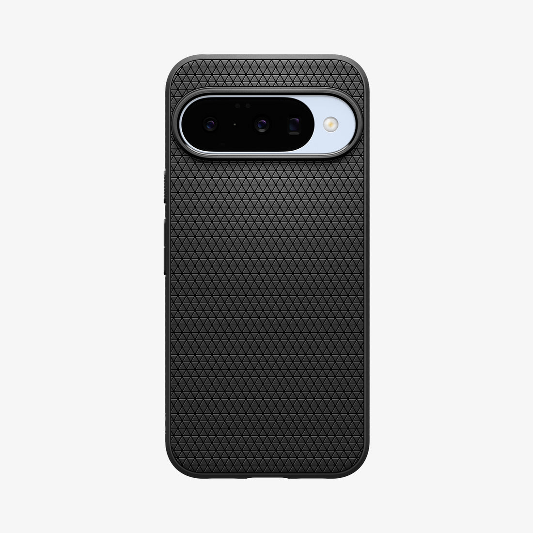 ACS09695 - Pixel 10 / Pixel 10 Pro Case Liquid Air (MagFit) in matte black showing the back