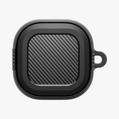 ACS11200 - Galaxy Buds 4 Series Rugged Armor in Matte Black showing the top
