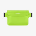 AMP06023 - AquaShield Waterproof Waist Bag (2 Pack) A620 in Cactus Green showing the front