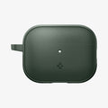 ACS09827 - AirPods Pro 3 Spigen Vault in Midnight Green showing the front