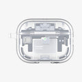 ACS10018 - AirPods Pro 3 Series Ultra Hybrid Zero One (MagFit) in Zero One White showing the front