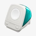 AMP09339 - Apple Watch Classic C1 Charger Stand in bondi blue showing front.