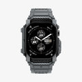 ACS08605 - Apple Watch 10 (46mm) Case Rugged Armor Pro in Dark Gray showing the front and partial sides