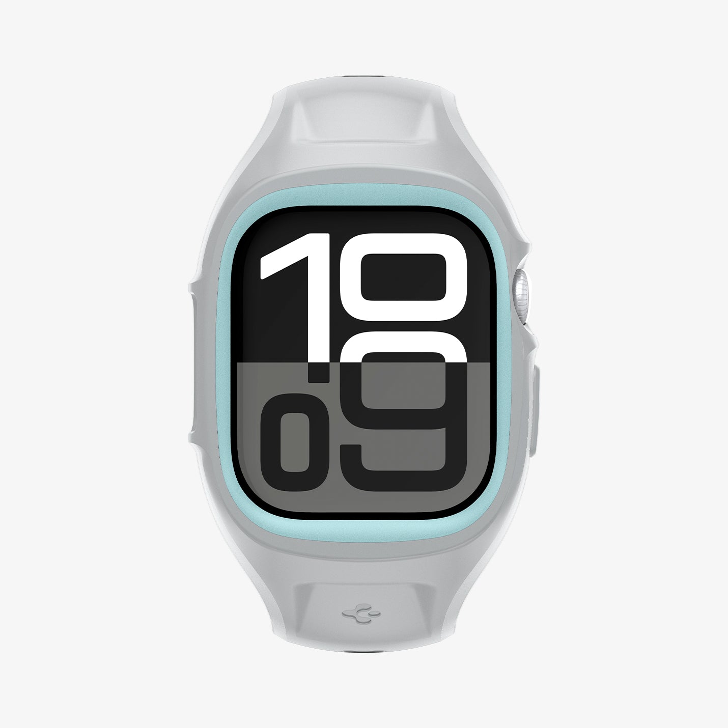 ACS09318 - Apple Watch 10 (46mm) Case Liquid Air Pro in Gray showing the front