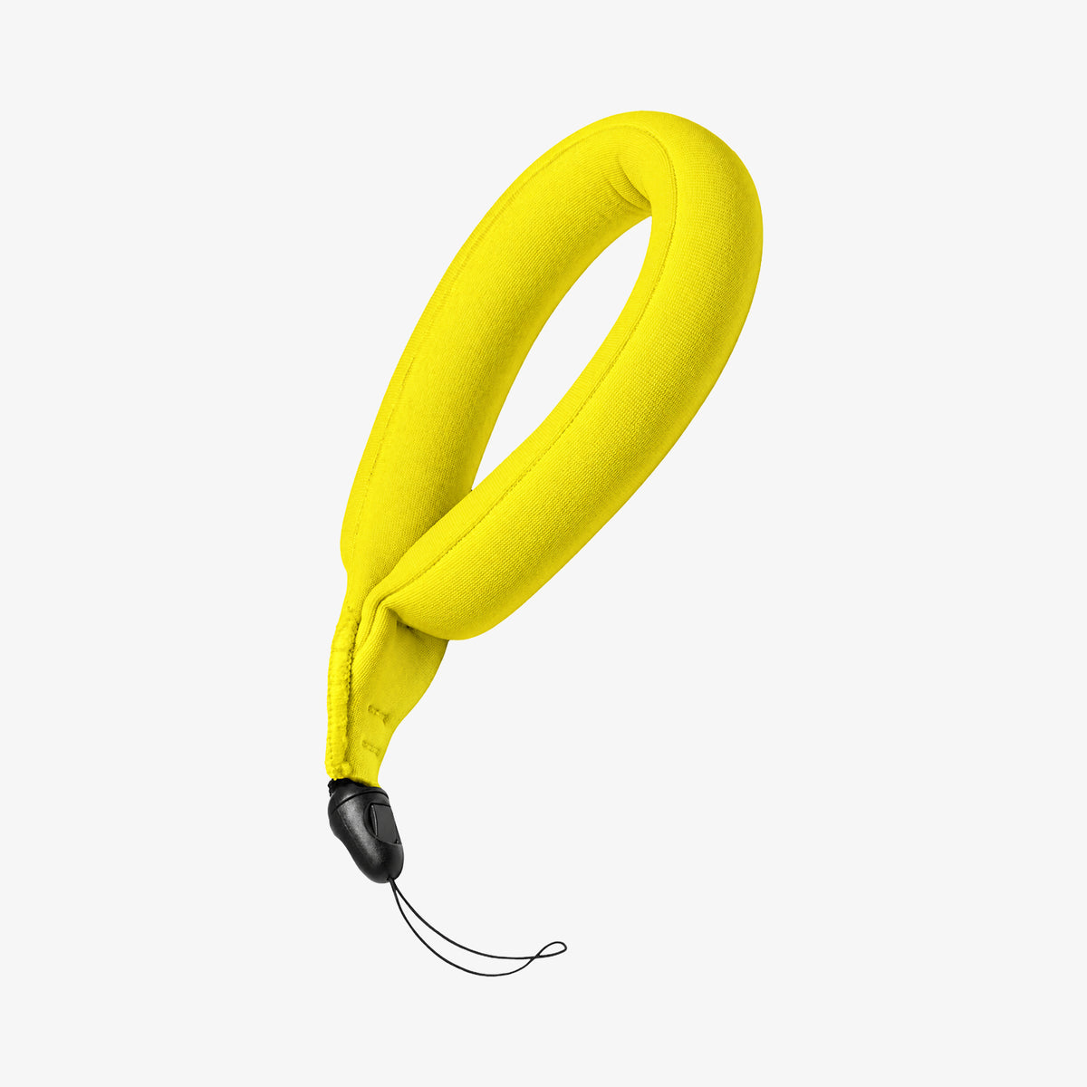 AMP11843 - Aqua Shield Floating Strap in Neon Yellow showing a floating wrist strap with a loop design and attached safety tether