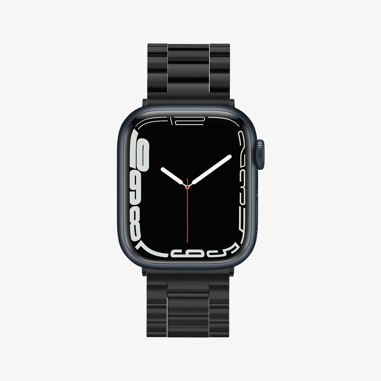 AMP04803 - Apple Watch Series 11/10 42mm, 9/8/7 41mm, SE3/SE2/SE/6/5/4 40mm, 3/2/1 38mm Modern Fit Black showing front