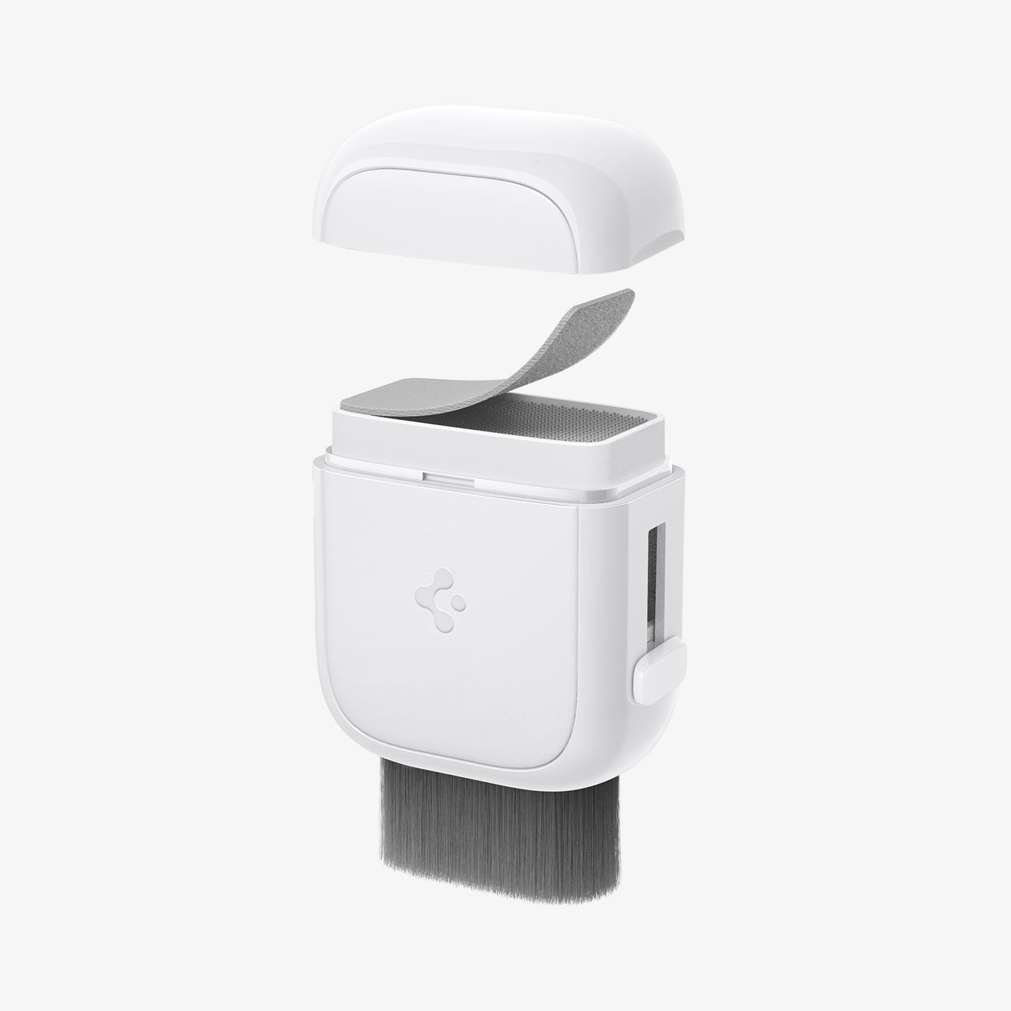 ACP10510 - CC90 Car Screen Cleaner in white showing the front and side with top open