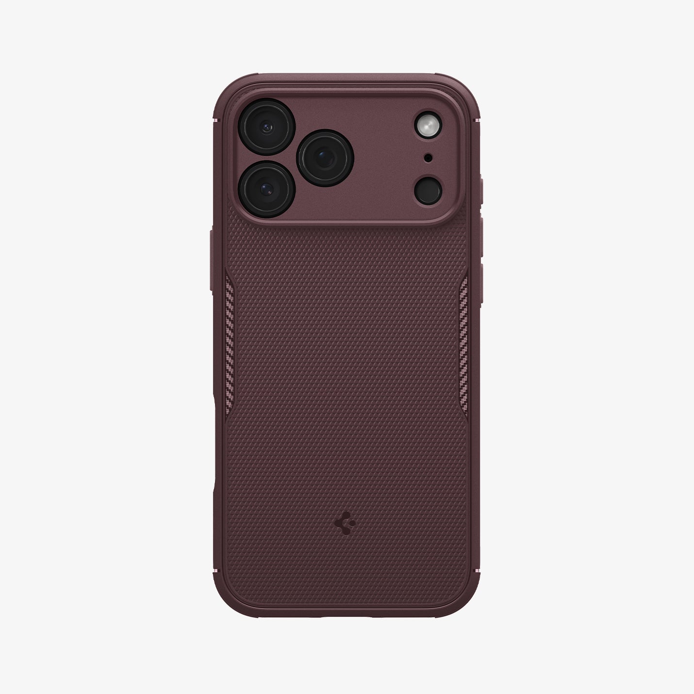 ACS12222 - iPhone 18 Pro Max / iPhone 17 Pro Max Core Armor (Mag Fit) Burgundy showing the back