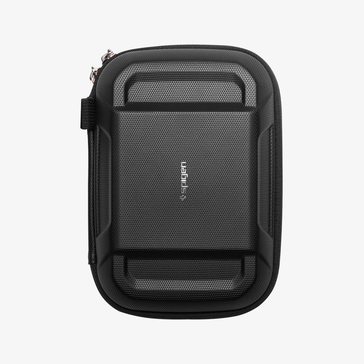AFA04310 - DJI Action 2 Case Rugged Armor Pro Pouch in black showing the front
