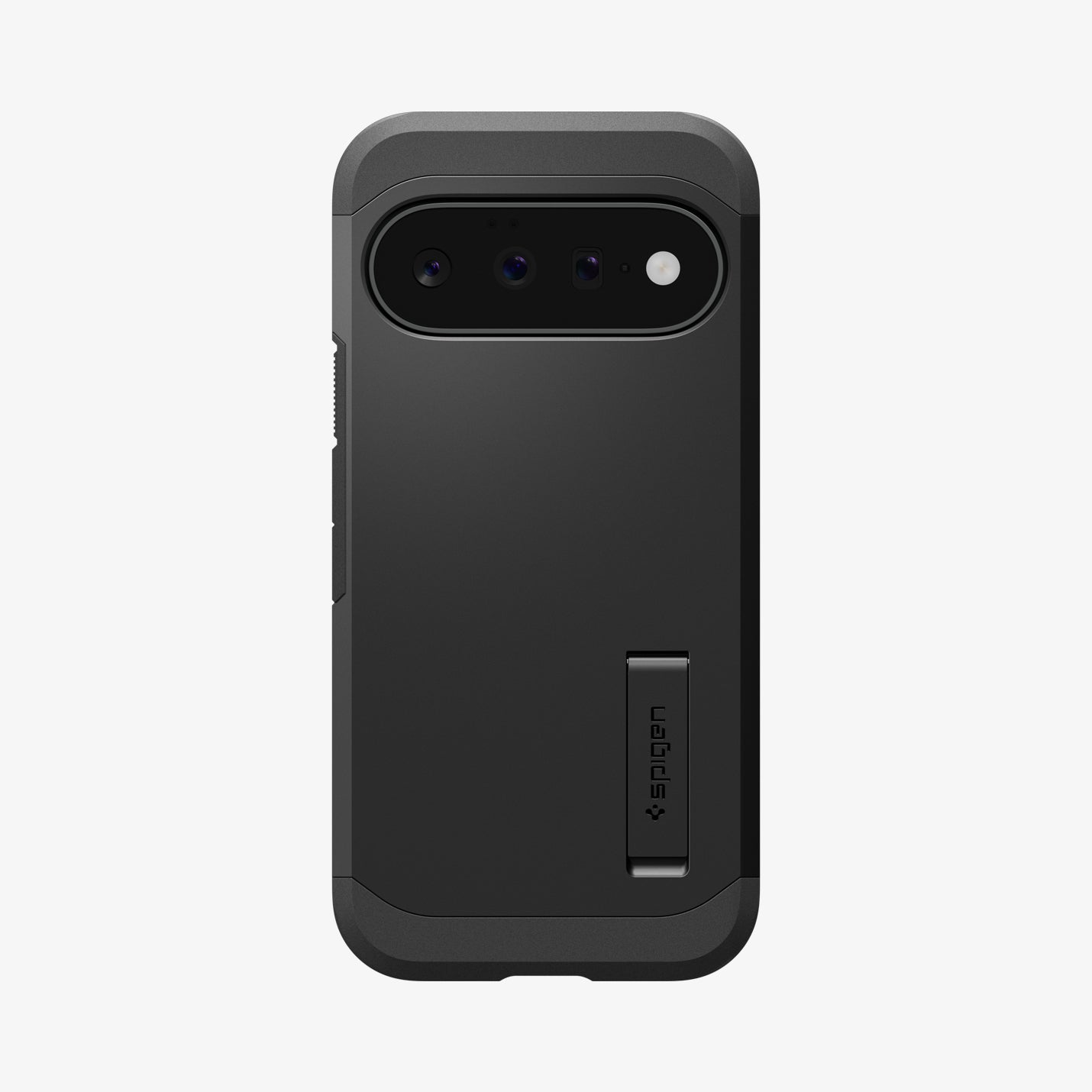 ACS11443 - Pixel 11 Tough Armor (Mag Fit) Black case featuring a built in kickstand, raised camera surround, and precise camera cutout.