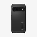 ACS11433 - Pixel 11 Pro  Tough Armor (Mag Fit) Black case featuring a built in kickstand, raised camera surround, and precise camera cutout.