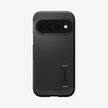 ACS11453 - Pixel 11 Pro XL Tough Armor (Mag Fit) Black case featuring a built in kickstand, raised camera surround, and precise camera cutout.