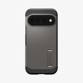 ACS11865 - Pixel 11 Pro XL Tough Armor (Mag Fit) Gunmetal case featuring a built in kickstand, raised camera surround, and precise camera cutout.