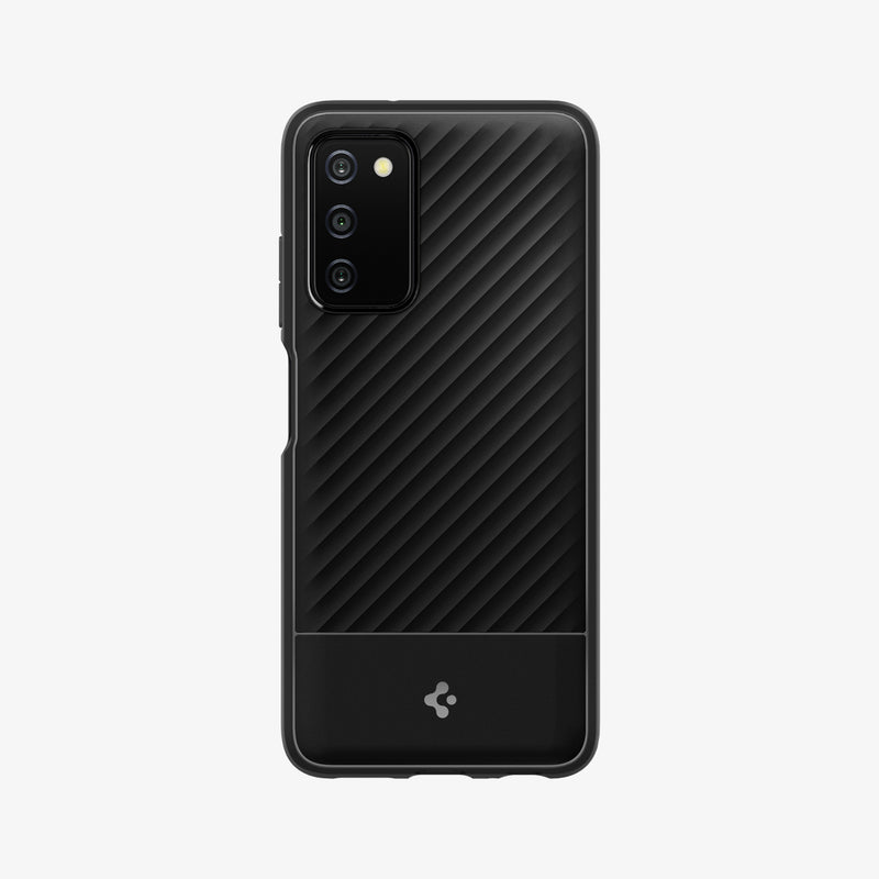 ACS04297 - Galaxy A03s (NA) Case Core Armor in Matte Black showing the back