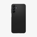 ACS07246 - Galaxy A15 5G Case Liquid Air in Matte Black showing the back