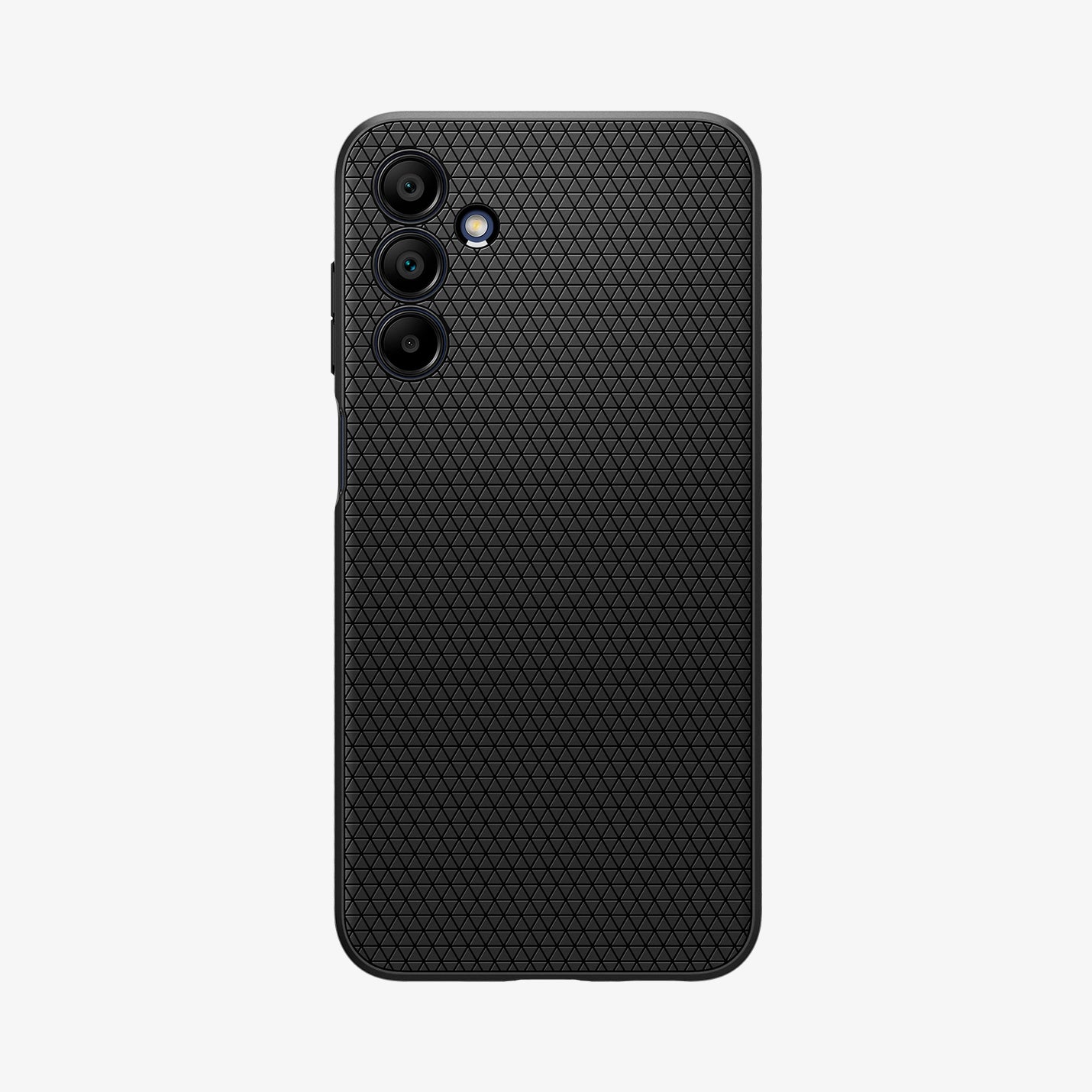 ACS07246 - Galaxy A15 5G Case Liquid Air in Matte Black showing the back