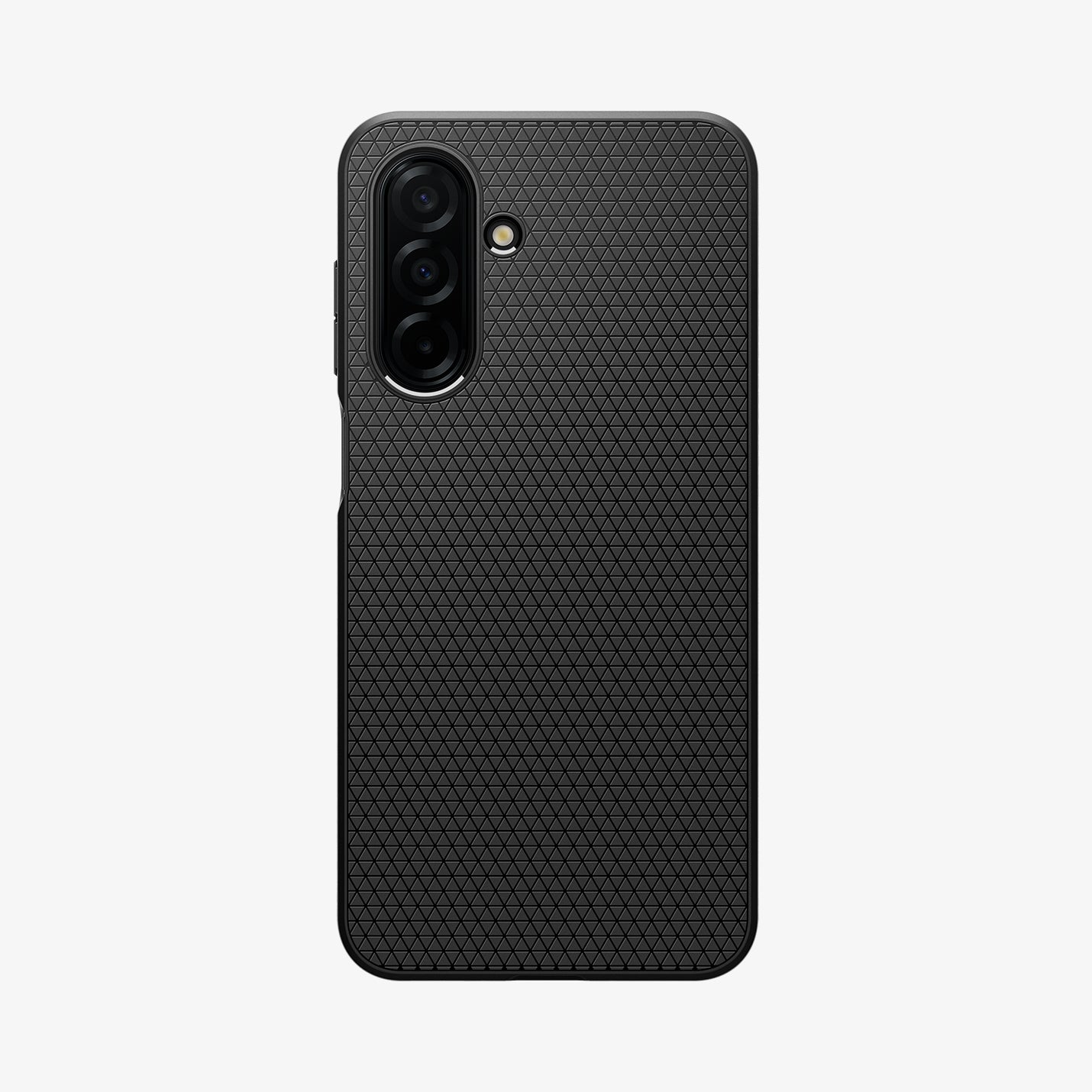 ACS09290 - Galaxy A26 5G Case Liquid Air in Matte Black showing the back, partial front and sides