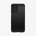 ACS04319 - Galaxy A33 5G Case Tough Armor in Black showing the back