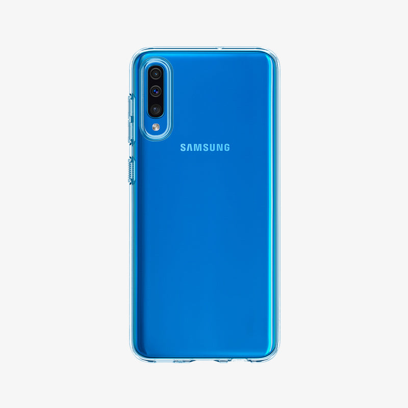 611CS26200 - Galaxy A50 Case Liquid Crystal in Crystal Clear showing the back