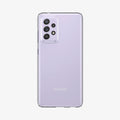 ACS02325 - Galaxy A72 Case Liquid Crystal in Crystal Clear showing the back
