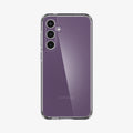 ACS06371 - Galaxy S23 FE Case Ultra Hybrid in crystal clear showing the back
