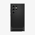 ACS07304 - Galaxy S24 Ultra Case Neo Hybrid in Black showing the back