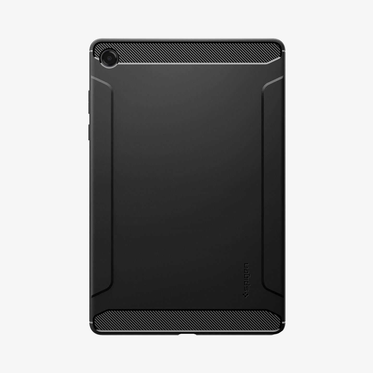 ACS10463 - Galaxy Tab A11+ Rugged Armor in Matte Black showing the back