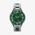ACS07127 - Watch 6 Classic (47mm) Bezel Tune in Green showing the front