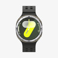 ACS10009 - Galaxy Watch 8 44mm Bezel Tune in sliver showing the front