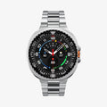 ACS10016 - Galaxy Watch 8 Bezel Tune Pro in black showing the front