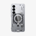 ACS09470 - Galaxy S25 Case Ultra Hybrid Metal Ring Neo One (MagFit) in Neo One showing the back