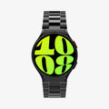 AMP06499 - Watch 6 (44mm) Modern Fit 316L Band in Black showing the front and partial side